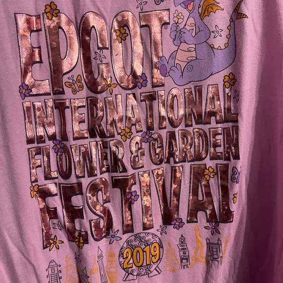 Epcot Flower & Garden Festival 2019 FIGMENT shimmer tank - XXL - Picture 2 of 7